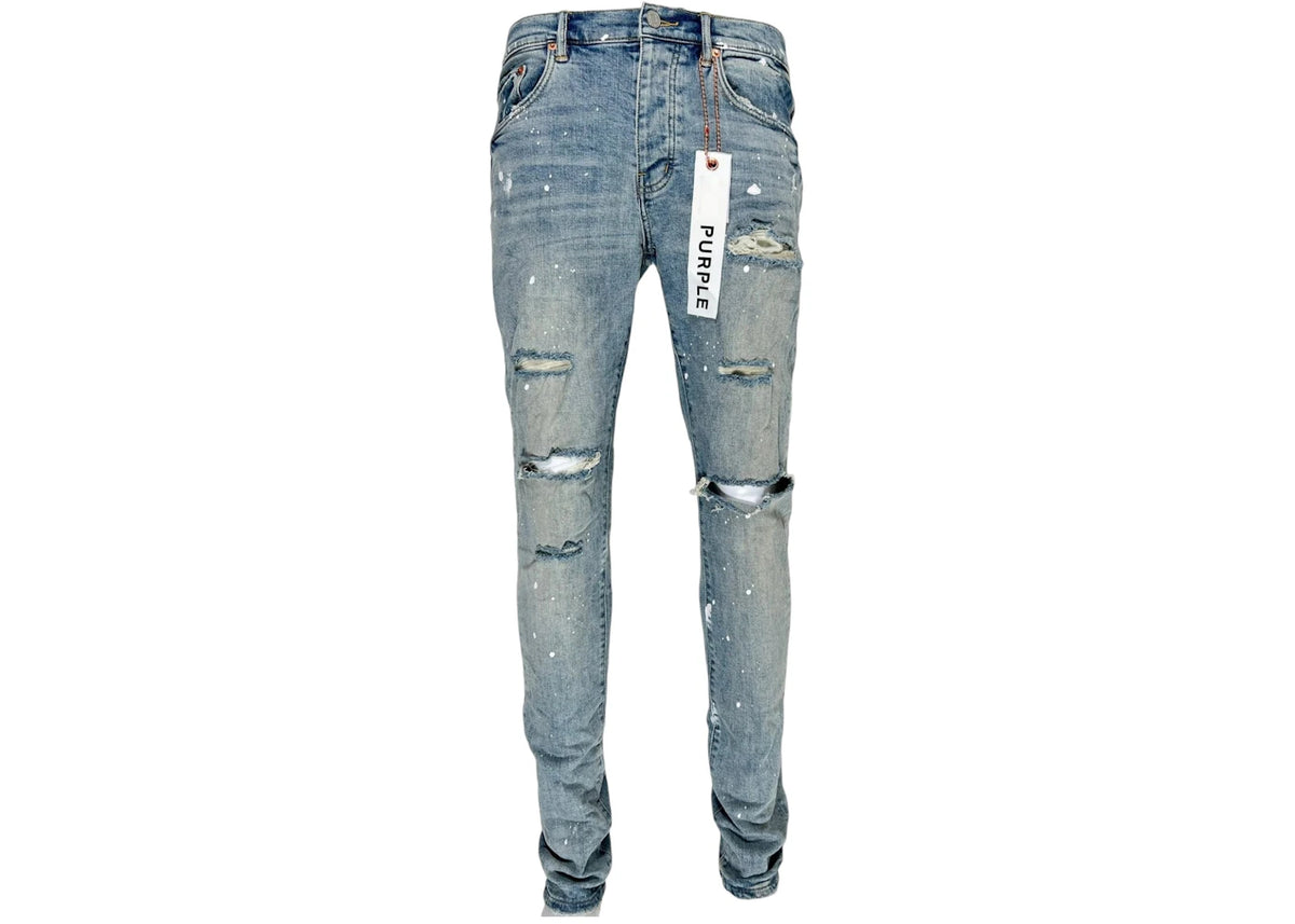 Purple Brand Jean Paint Indigo