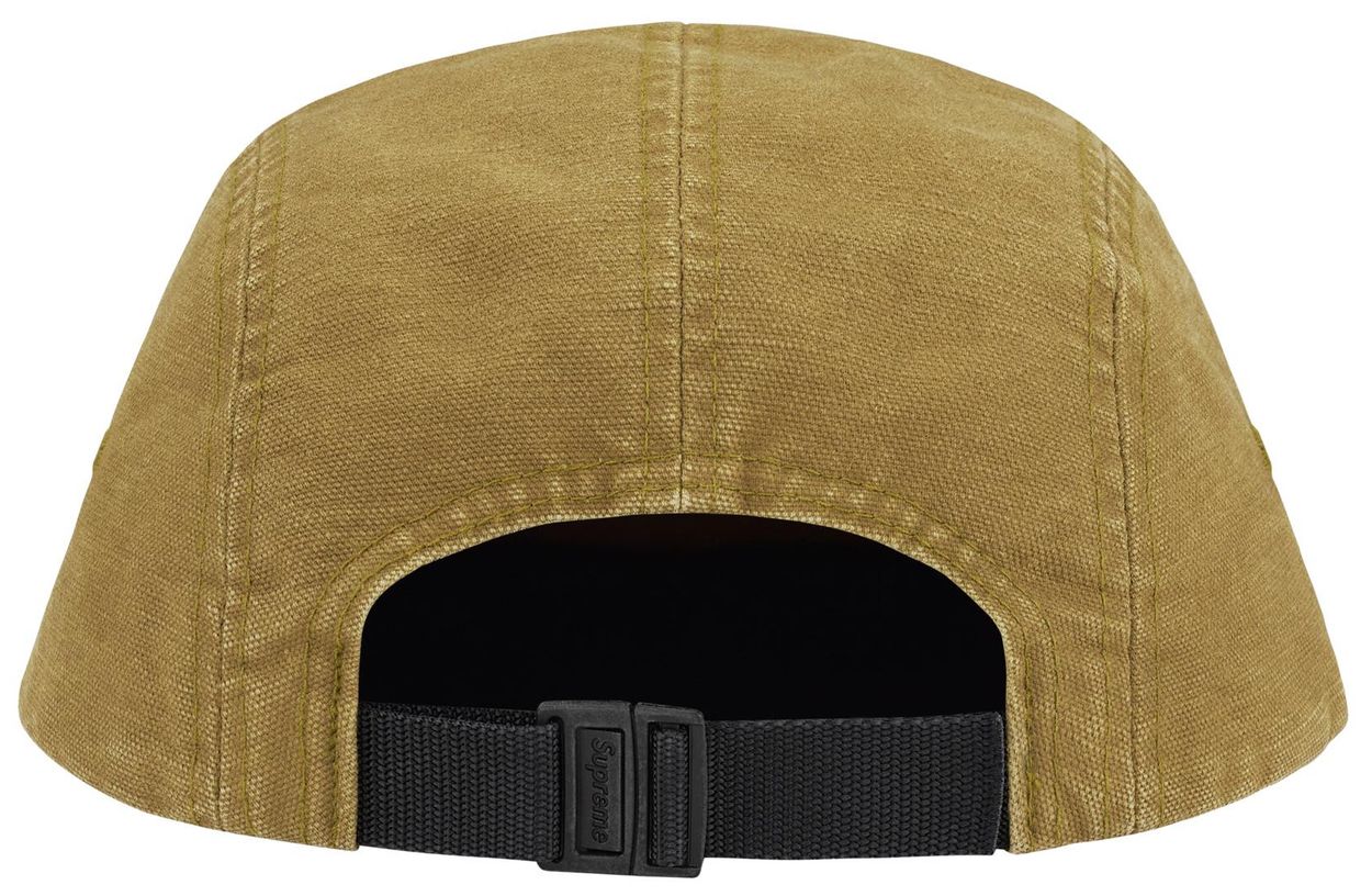 Supreme Canvas Camp Cap Dusty Olive
