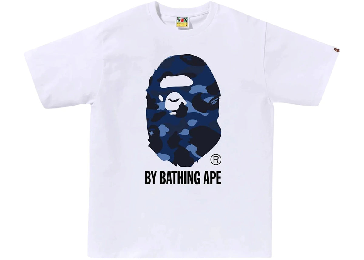BAPE Color Camo By Bathing Ape Tee White/Navy