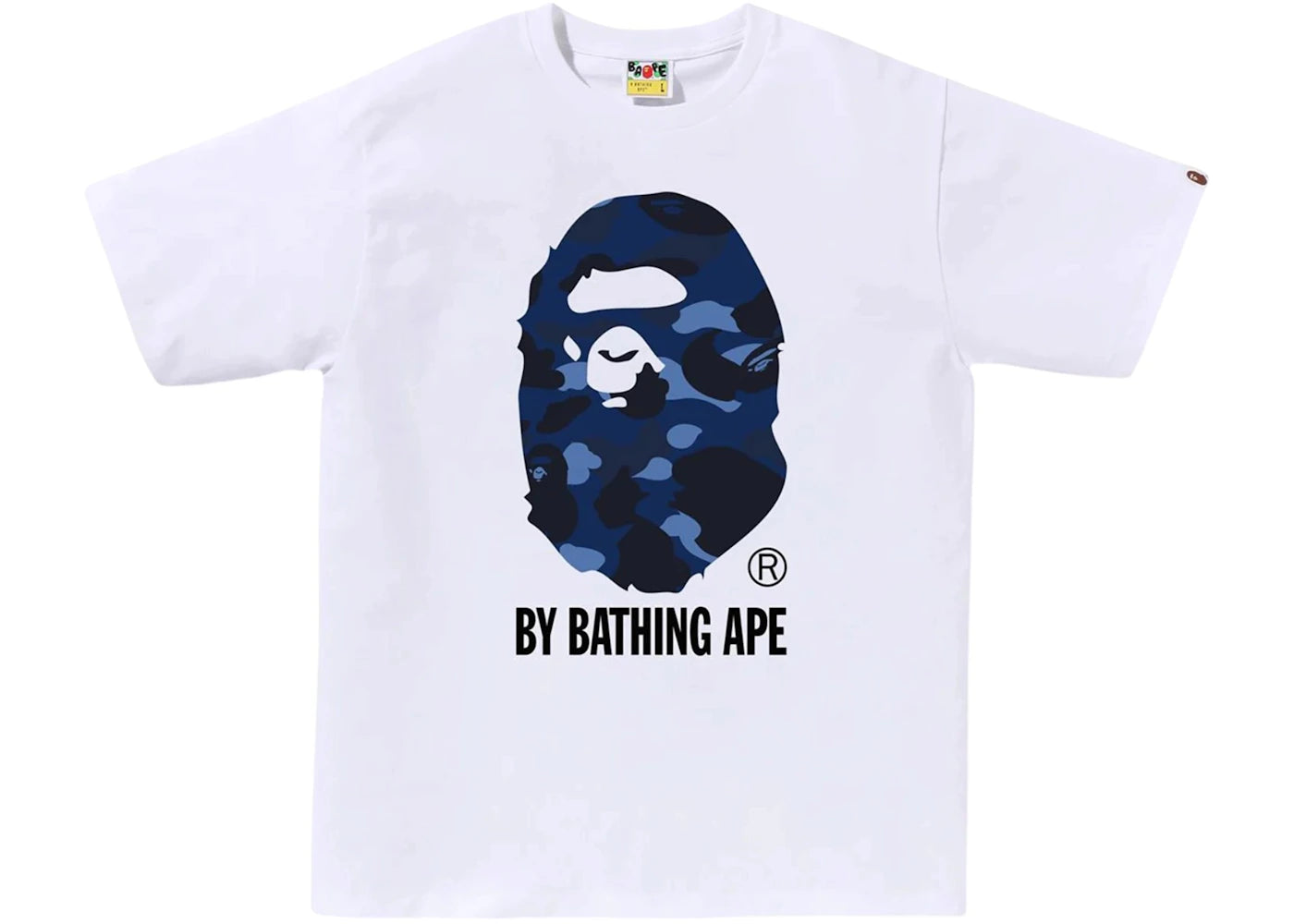 BAPE Color Camo By Bathing Ape Tee White/Navy