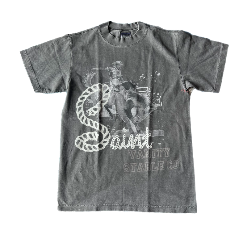 Saint Vanity Faded Grey Stable Tee