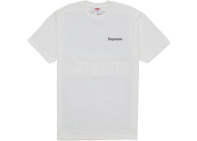 Supreme Paris Is Burning Tee White