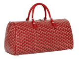 Goyard Croisiere Duffle Bag 50 red