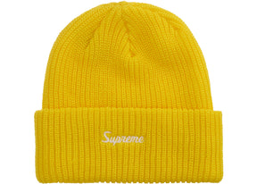Supreme Loose Gauge Beanie (FW26) Yellow