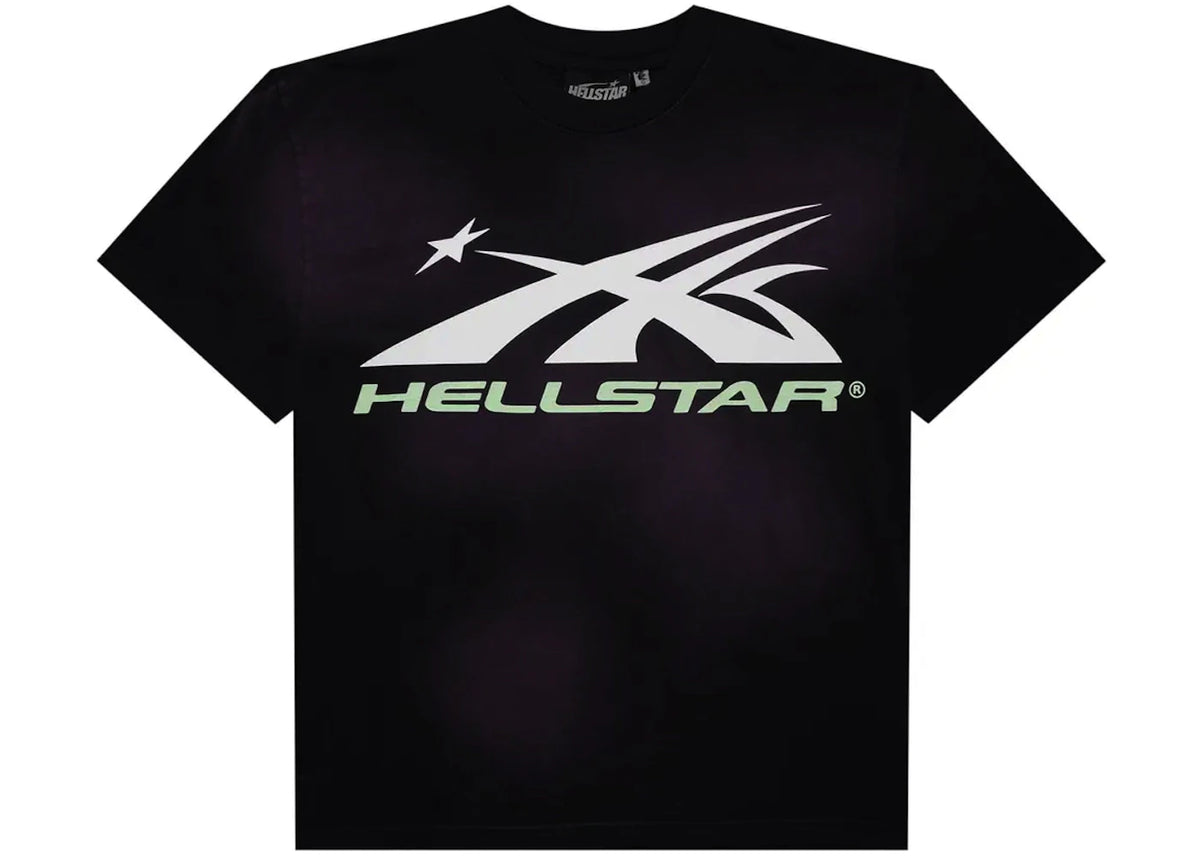 Hellstar Classic Logo Glow in the Dark tee black