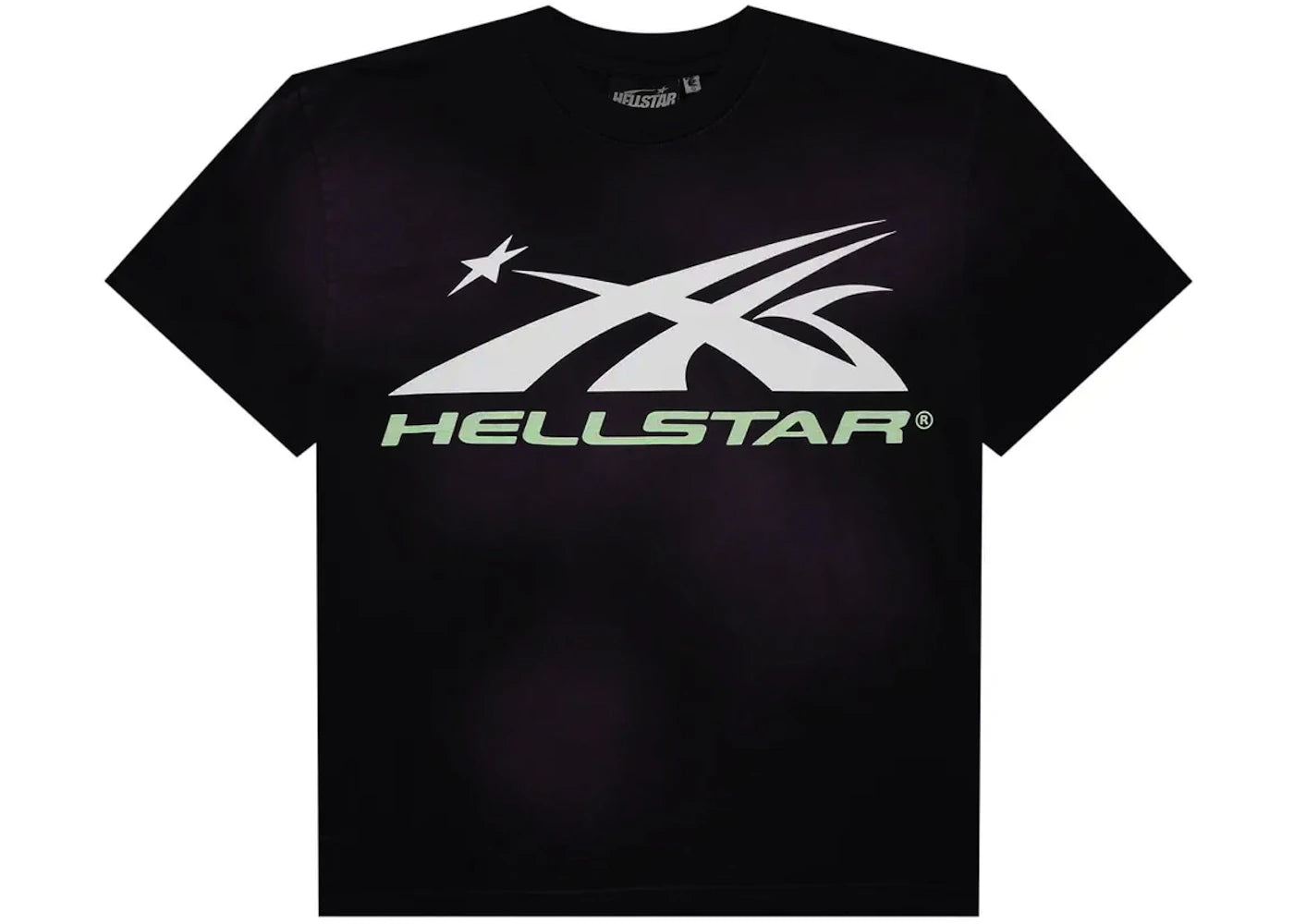 Hellstar Classic Logo Glow in the Dark tee black