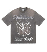 Triple Sevens NY SAVIOR Tee Grey