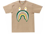 BAPE Colors Shark PONR Tee Beige