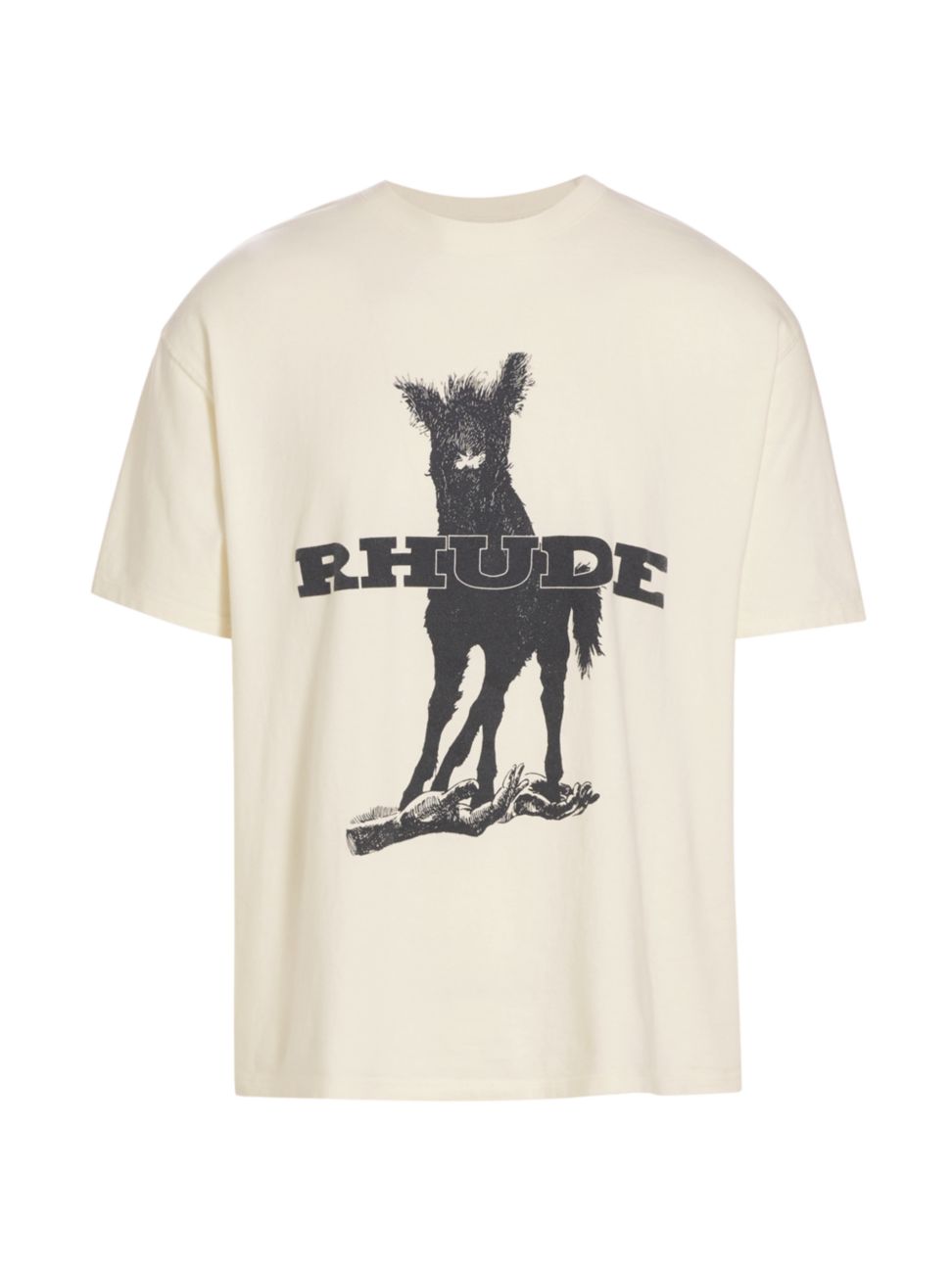 Rhude Horse Trail Tee Cream