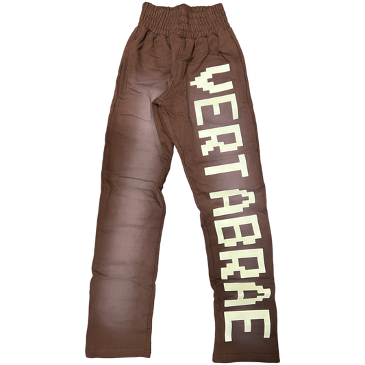 Vertabrae Sweatpants Brown/Cream