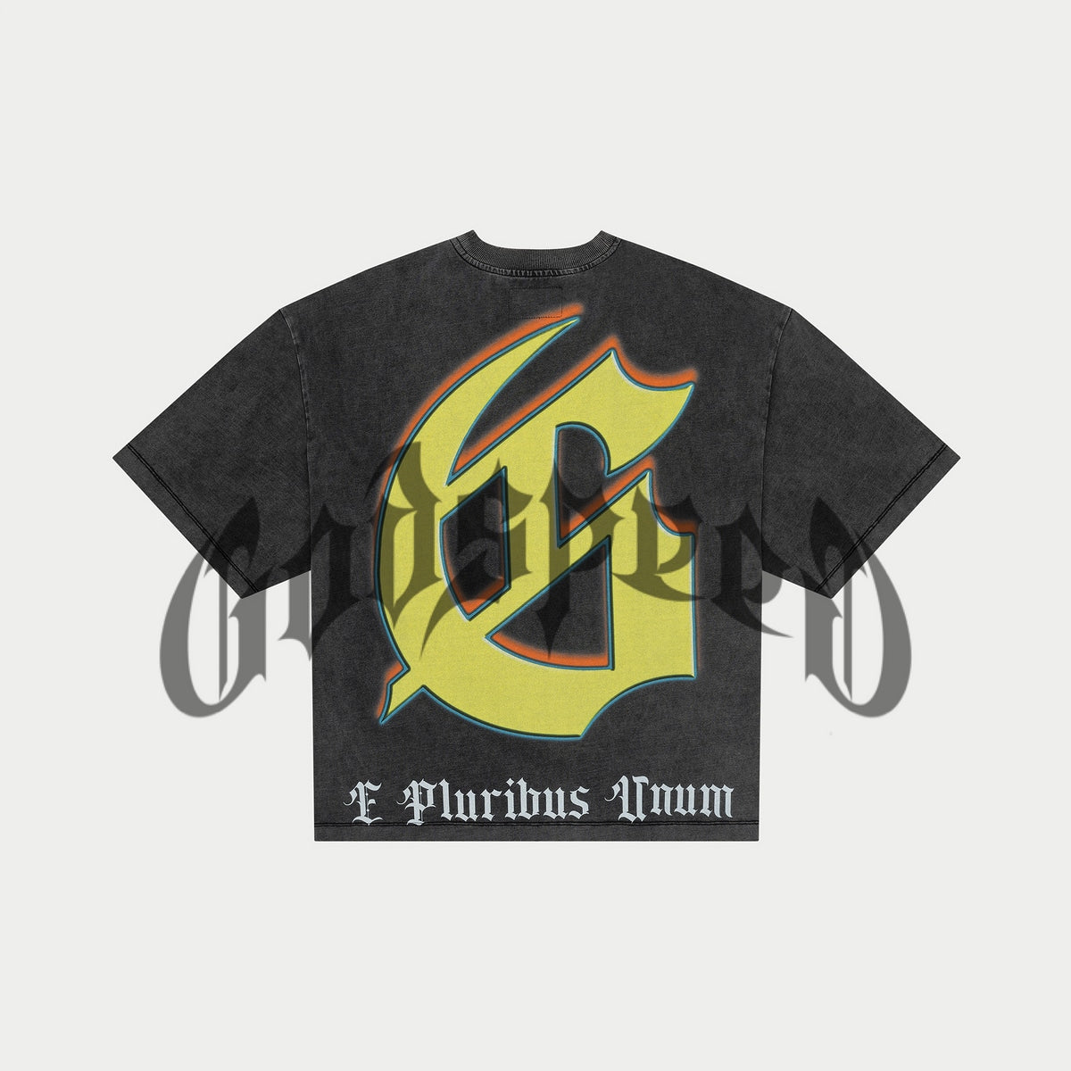 Godspeed Wave Runner Black Wash Tee