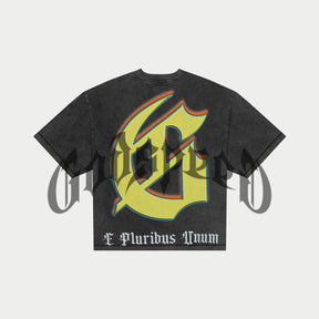 Godspeed Wave Runner Black Wash Tee