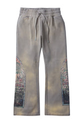 Who Decides War Faded Sweatpants Vintage Grey