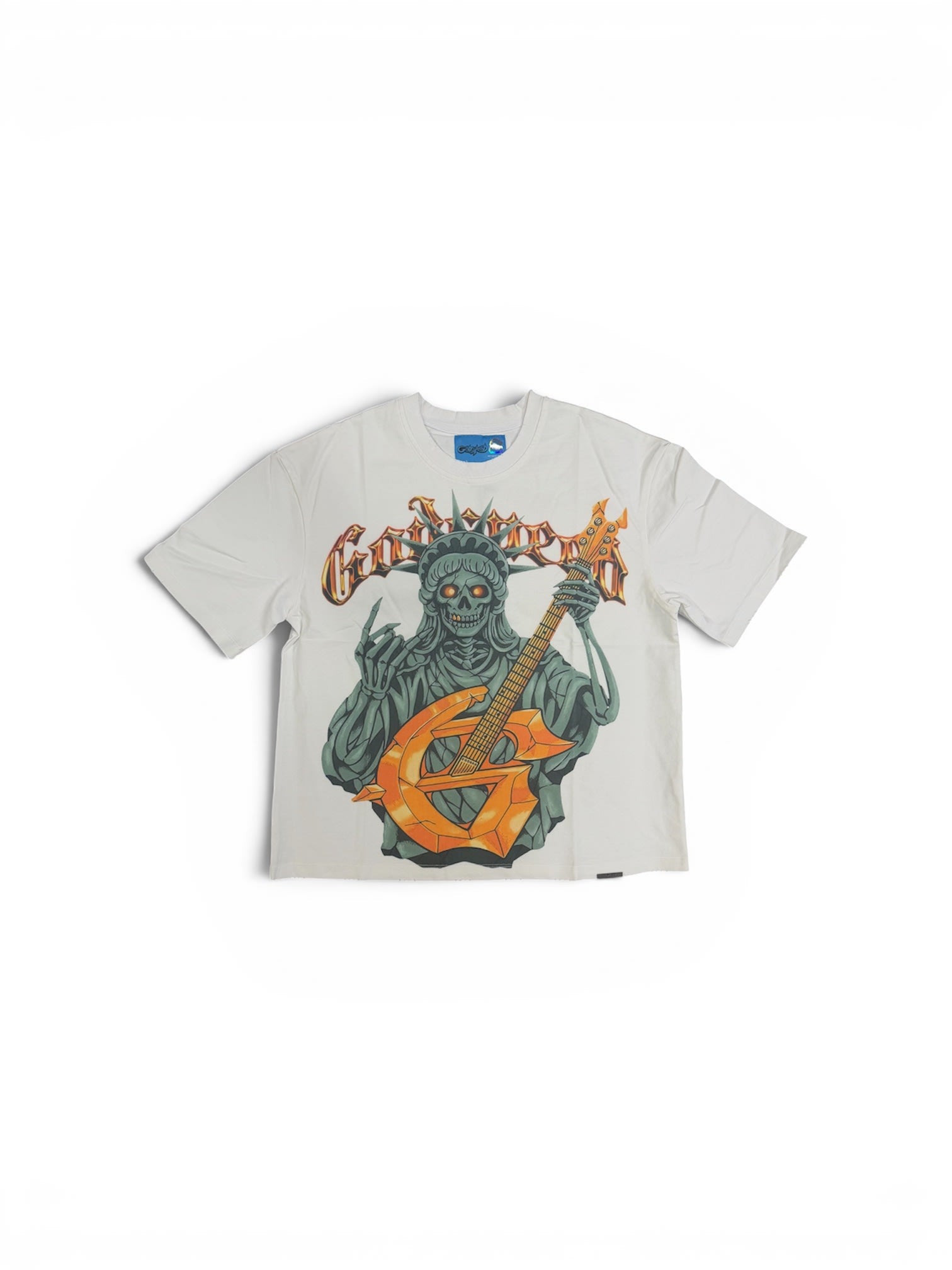 Godspeed Liberty Rock T-Shirt White