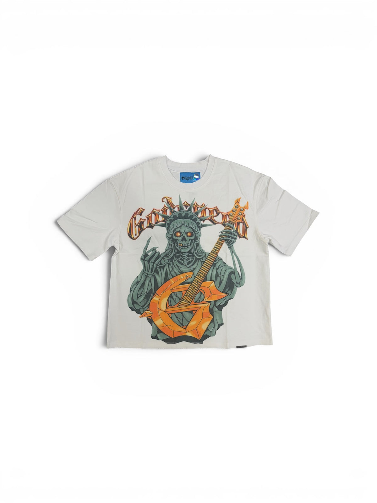 Godspeed Liberty Rock T-Shirt White