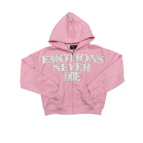 Mixed Emotion Pink "End" Hoodie
