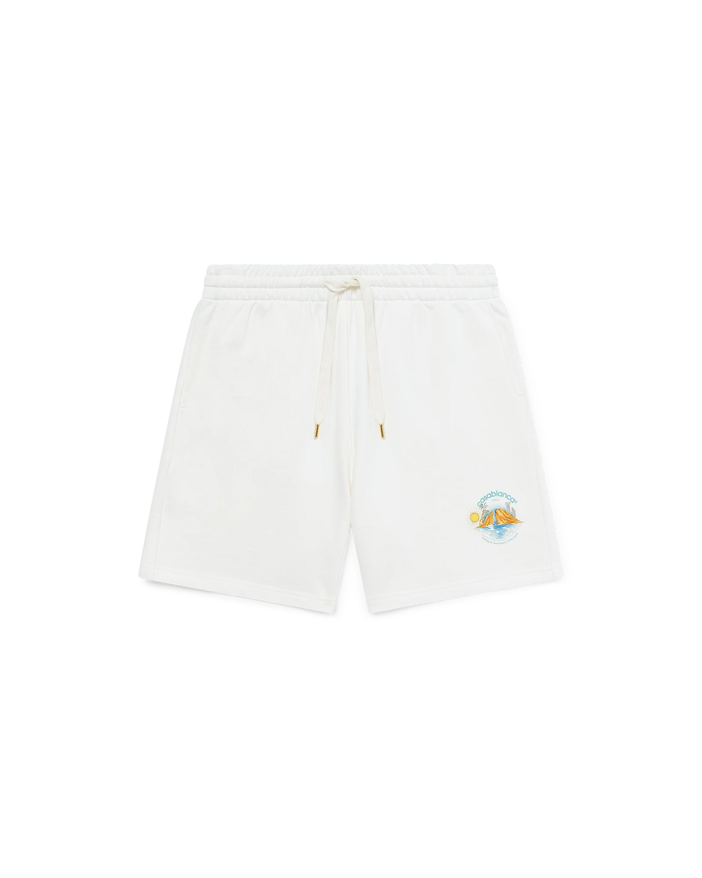 Casablanca Oasis Printed Short White