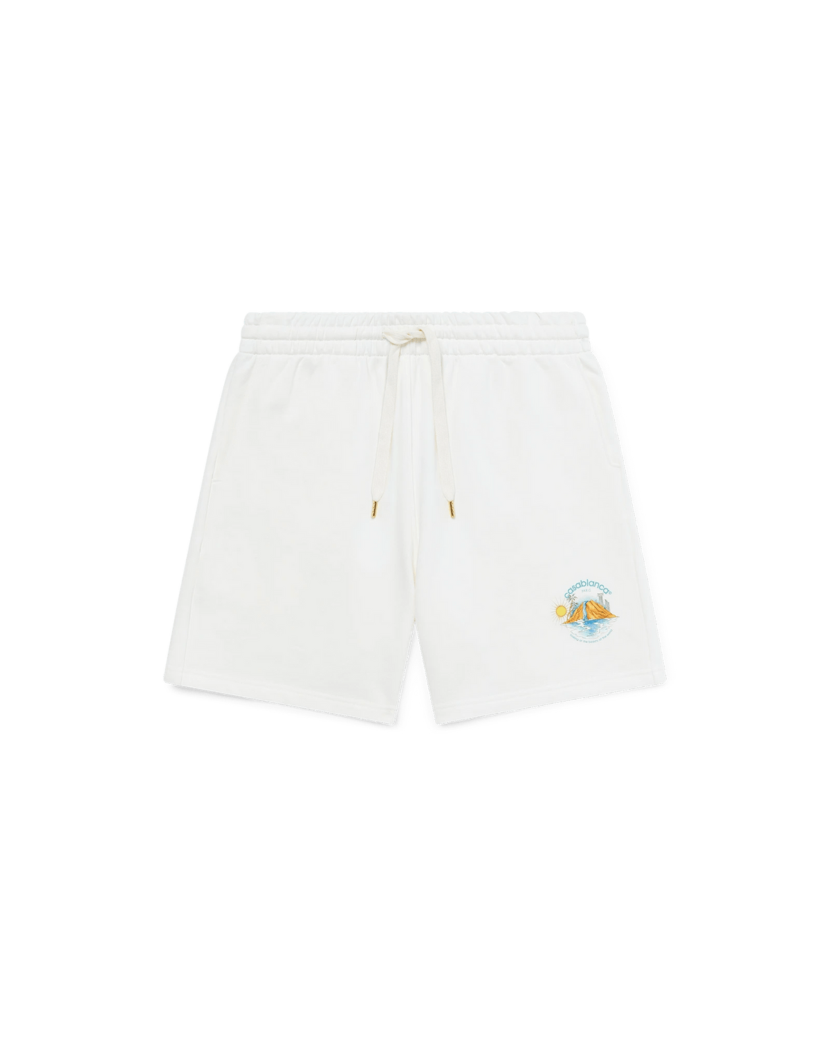 Casablanca Oasis Printed Short White