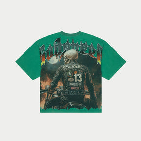 Godspeed Biker Nation Tee Shamrock