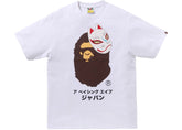 BAPE Japanese Fox Mask T-shirt White (SS25)
