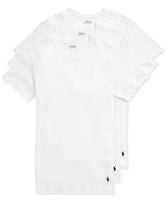 Polo Ralph Lauren Slim fit Undershirt 3-Pack - White