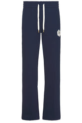 Casablanca Casa Temple Rubber Patch Pintuck Jogger Blue