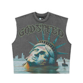 GODSPEED Sunken Liberty VVS Sleeveless Grey