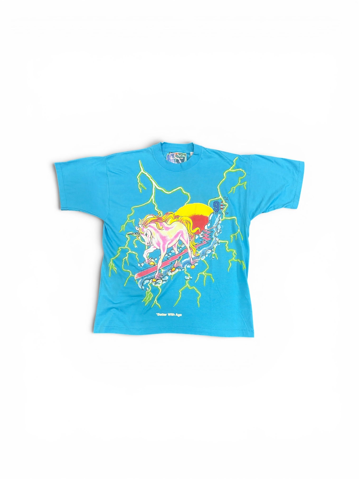 Better With Age European Thunder Tee Blue