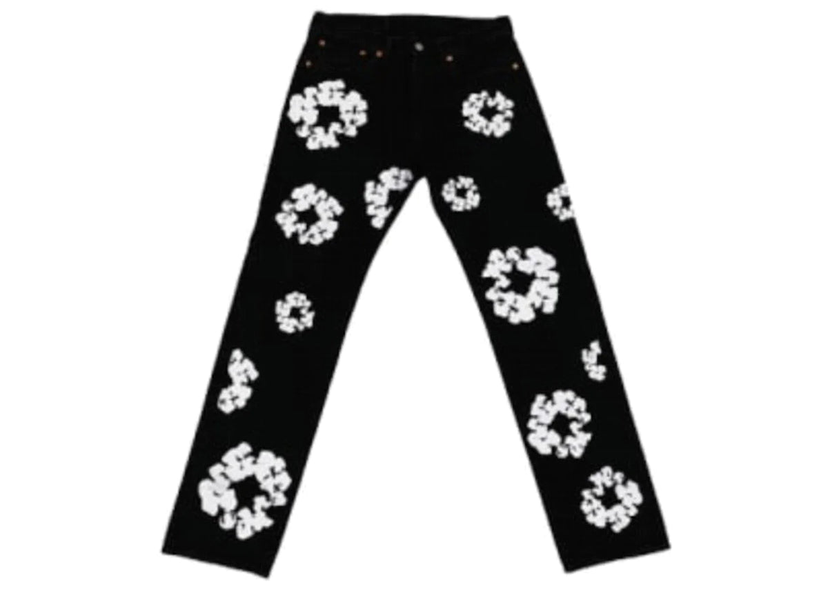 Denim Tears x Levi's Cotton Wreath Jean Black