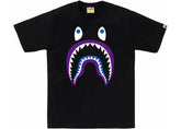 BAPE Colors Shark PONR Tee Black