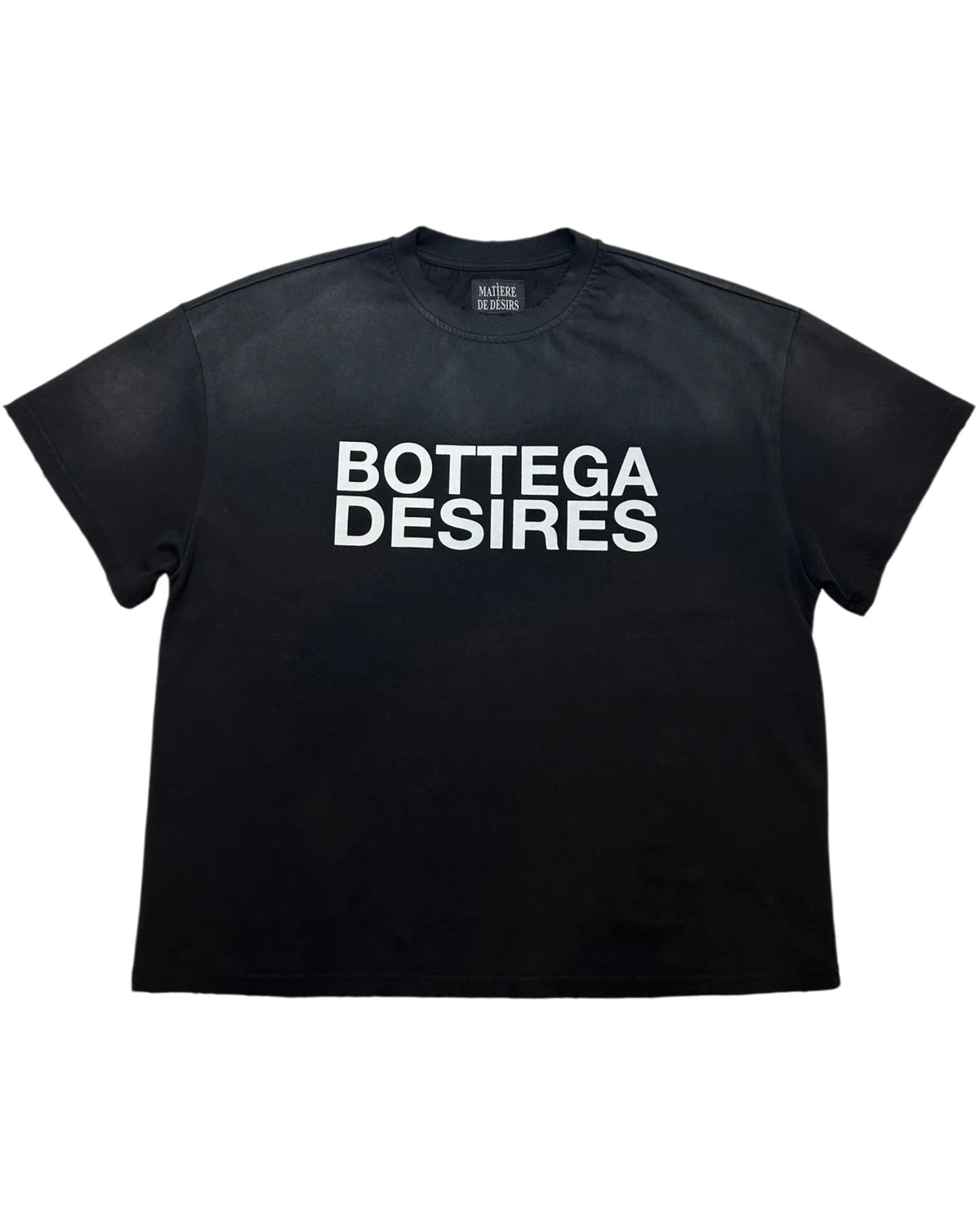 Bottega Desires "Souvenir" Black T-Shirt