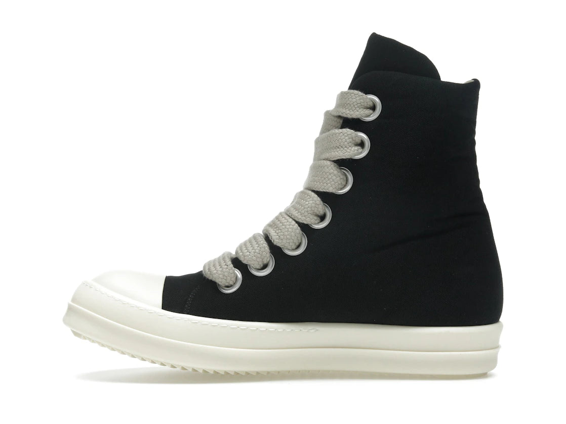 Rick Owens DRKSHDW Hollywood Jumbo Lace Puffer High Top Black Milk