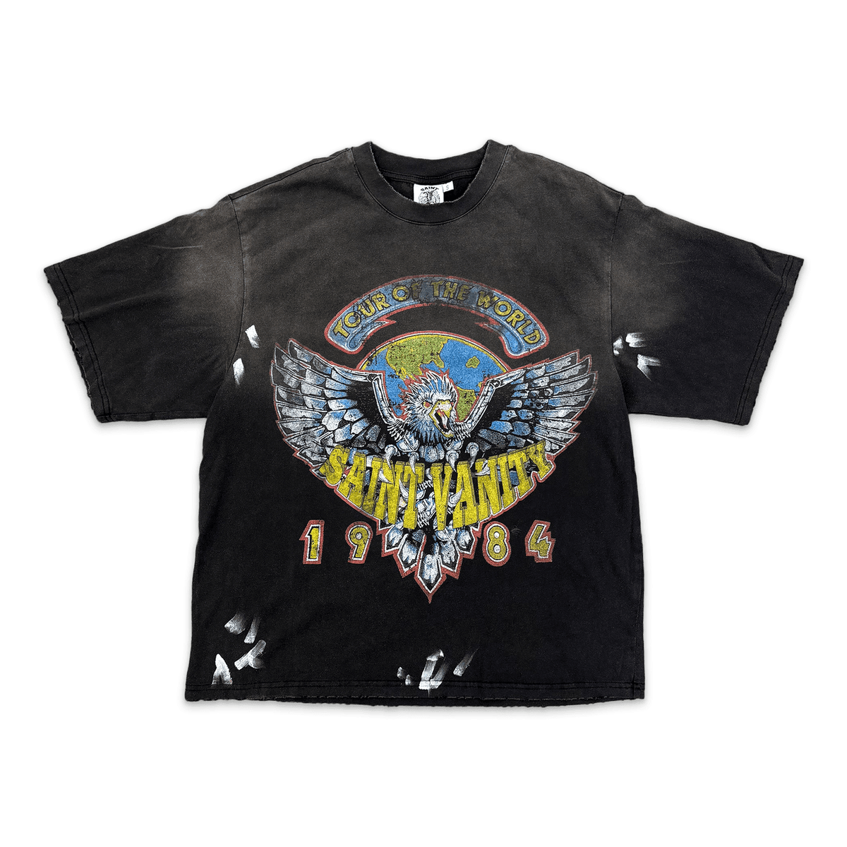 Saint Vanity 1984 Tee Vintage Black
