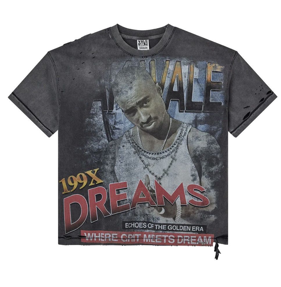 Vale Makavale Tupac Tee Black