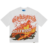 Godspeed Hollywood Inferno II Tee White