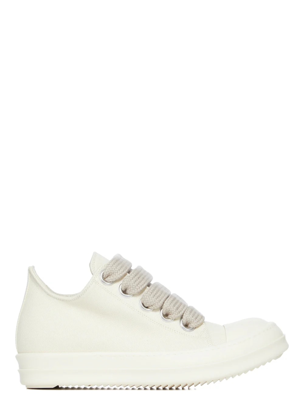 Rick Owens DRKSHDW Jumbolace Low Sneaks Milk