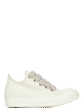 Rick Owens DRKSHDW Jumbolace Low Sneaks Milk