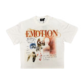 Mixed Emotion White "Deja Vu" Tee