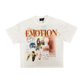 Mixed Emotion White "Deja Vu" Tee