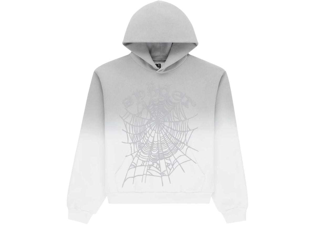 Sp5der OG Web V2 Ombre Hoodie Sport Grey