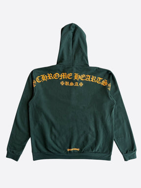 Chrome Hearts Green Hoodie Green/Orange