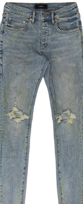 Purple Brand Light Vintage Indigo Blue Jeans