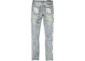 Mixed Emotion Sea Monogram Denim Blue