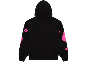 Sp5der Beluga Angel Number Hoodie Black
