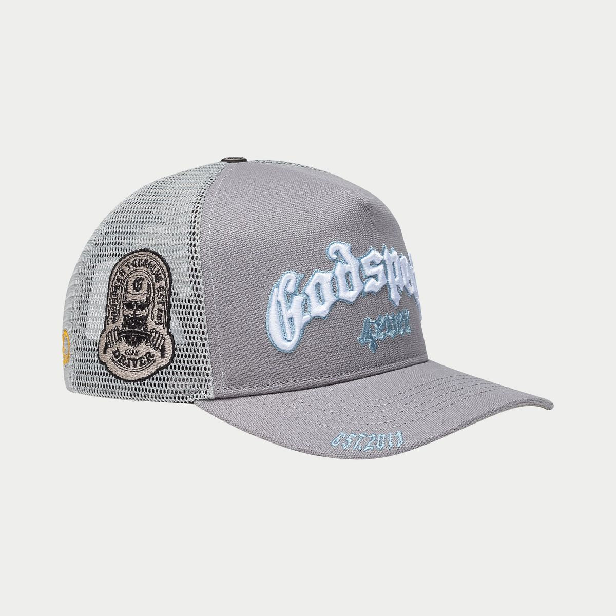 Godspeed GS Forever Trucker Hat Cool Grey