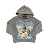 Mixed Emotions Grey “Rhinestone” Hoodie