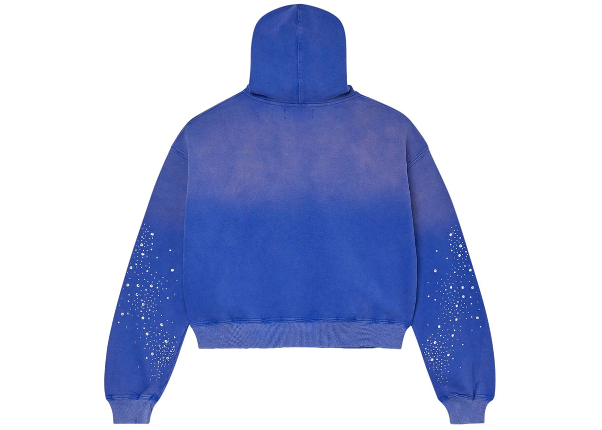 Vale Forever Classico Zip Up Hoodie Sapphire