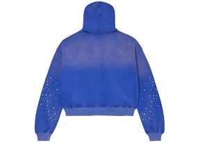 Vale Forever Classico Zip Up Hoodie Sapphire