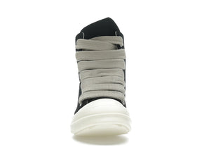 Rick Owens DRKSHDW Hollywood Jumbo Lace Puffer High Top Black Milk