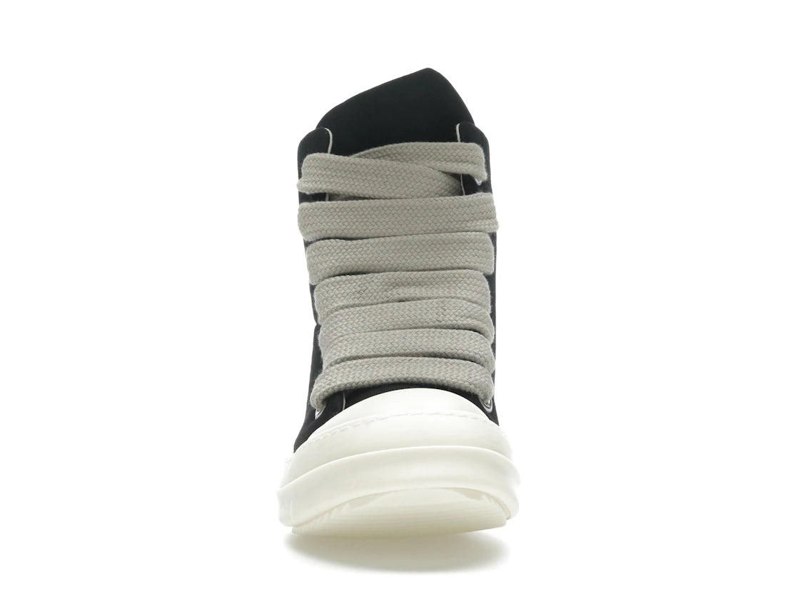 Rick Owens DRKSHDW Hollywood Jumbo Lace Puffer High Top Black Milk